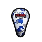 Youper Boys Youth Soft Foam Protective Athletic Cup (Ages 7-12), Kid Athletic Cup for Baseball, Football, Lacrosse, Hockey, MMA (Ocean Camo (1-Pack))