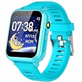 Kids Smart Watches Girls Boys HD Touchscreen Kids Watch with 24 Puzzle Games Camera Music Player Flashlight Learn Cards Alarm Clock Calculator 12/24 hr Kids Girls Watch Gift for 4-12 Year Old Boys