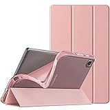 TiMOVO Case for Samsung Galaxy Tab A7 Lite 8.7 2021 (SM-T220/ T225/T227), Slim Soft TPU Translucent Frosted Back Protective Cover Shell Fit Samsung Galaxy Tab A7 Lite 8.7 inch Tablet 2021, Rose Gold