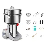 ExGizmo Swing Grain Mill 2500g,Electric Grain Grinder,Stainless Steel Grain Mill Grinder 4500W,High-speed Spice Herb Grinder Commercial Superfine Machine Dry Cereals Pulverizer 110V