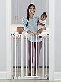 Regalo Easy Step 36' Extra Tall Walk Thru Baby Gate, Includes 4-Inch Extension Kit, 4 Pack of Pressure Mount Kit and 4 Pack Wall Cups and Mounting Kit, Pack of 1