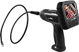 Whistler WIC-4750 Waterproof Borescope Inspection Snake Camera with LED Lighting, 3.5' LCD Monitor