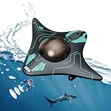 RiskOrb RC Boat with Underwater Camera for Adults/Kids,Pool Toys,Remote Control Boat Waterproof Camera Toys, Underwater Drone, Gift for 8+ Year Old Boys Girls Age 8-12