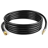 GASPRO 18-Foot RV Quick Connect Propane Hose for Camp Chef Explorer, Outland Living Fire Bowl, Camping Grill, Portable Fire Pit and More