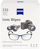 Zeiss Lens Wipes, White, 220 Count…