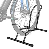 Begona Bike Floor Stand, Freestanding Bicycle Floor Parking Rack Stand, Portable for Garage and Apartment Bike Storage Rack, Fit for 16”-29” Kids/Mountain/Road Bikes