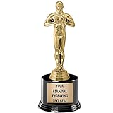 Crown Awards 8.5' World's Best Boyfriend Trophy, Engraving Included