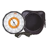 Sun Company Altimeter 202 - Battery-Free Altimeter and Barometer | Weather-Trend Indicator with Soft Leather Case | Reads Altitude from 0 to 15,000 Feet