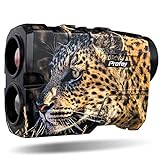 Profey Hunting Rangefinder, 1000 Yards Rechargeable Laser Range Finder for Shooting, 6X Magnification Rangefinder for Bow Hunting, with Angle/Horizontal Distance/Scan, Carrying Case