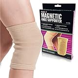 Daiwa Felicity Knee Compression Sleeve for Pain Provides Uniform Support to The Entire Knee – Magnetic Brace for Arthritis, Joint Pain, and Injury Recovery Fits Men and Women, Beige