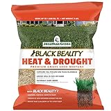 Jonathan Green (10514) Black Beauty Heat & Drought Resistant Grass Seed - Cool Season Lawn Seed (3 lb)