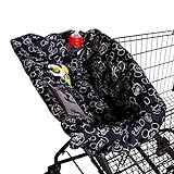 Disney Baby by J.L. Childress Shopping Cart & High Chair Cover for Baby to Toddler, Mickey Black