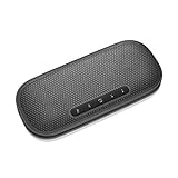 Lenovo 700 Ultraportable Bluetooth Speaker, USB-C & NFC Connectivity, Rechargeable Battery, 2 Hour Charge for 12 Hours Play, IPX2 Splash Resistance, Black