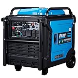 Pulsar PGD95BISCO Super Quiet Dual Fuel 9500W Home Use Backup Portable Inverter Generator With Remote Control and electric start (CO, low battery and low oil Shutoff), RV ready