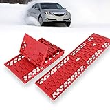 VaygWay Recovery Traction Snow Mats- Mud Car Tire Track Set- All Weather Emergency Off Road Extractions