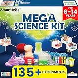 Smartivity Mega Science Kit 105+ Chemistry Science Experiment Kit for Boys & Girls Age 6, 8, 10, 12 & 14 Years Old, Kids Safe Chemistry Kit for Birthday Gifts Stem Educational Fun Toys