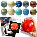 Solar System for Kids - Planets for Kids Solar System Toys - Planet Balls - Stress Balls for Kids - Space Toys - Astronaut Toys - Planet Toys for Kids 3-5 - Space Balls - Planet Flash Cards – Pluto