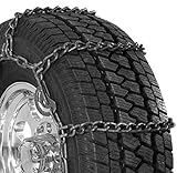 Security Chain Company QG3229CAM Quik Grip Wide Base Type CAM-DH Light Truck Tire Traction Chain - Set of 2