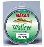 Mason Tackle Company WL-300-10 Walleye Premium Co-Polymer - 10 lb.