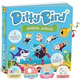 DITTY BIRD Baby Shark Nursery Rhymes Book for 1 Year Old & Above | Animal Songs Book | Musical Books for Toddlers 1-3 | Sing Along Books with Sound | Musical Toy