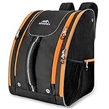 RUPUMPACK 65L Ski Snow Boot Bag Backpack: Large Size Snow Boot Backpack Pack for Winter - Basic Waterproof Air Travel Snow Skate Boots Backpack Carry Skiing Boot Helmet Gear for Men Women Youth
