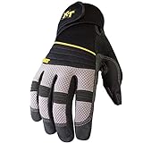 Youngstown Glove Company mens safety work gloves, Black, Large US