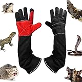 Jossens Animal Handling Gloves,Cat Bite Proof Gloves,Multipurpose Pet Bite Proof Glove For Cat Dog Bird Falcon Snake