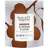Wildly Organic Almond Flour - Gluten-Free Almond Flour Made from Organic Almonds - Paleo Flour For Baking - Keto Flour - Unblanched Almonds - Low Carb Flour - 12 oz.