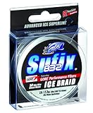 Sufix 832 Ice Braid 4 lb Ghost