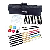 Hathaway Deluxe 6-Player Croquet Set Multi, 33.5'L x 9'W x 2.75'H