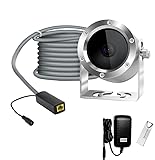 Underwater Camera, Aquarium Live Streaming Pond 5MP Camera with 32ft Cables