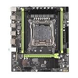 X99 P4 Motherboard, X99 P4 Mainboard Dual Channel DDR4 6 Phase Power Supply LGA 2011 3 Computer Gaming Motherboard for Desktop PC