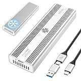 iDiskk 40Gbps 2TB M.2 NVMe SSD Professional Sturdy USB-C Aluminum External Solid State Hard Drive - Up to 3000MB/s, Thunderbolt 3 (40Gbps), USB-C (10Gbps),Compatible with USB4/3.2/3.1/3.0/2.0