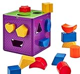 Original Shape Sorter | Babies & Toddlers | 18 Colorful Pieces | Boys & Girls | Ages 1-5 Years Old | Great Gift !!