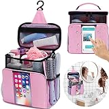 Dorm Room Essentials for College Students Girls,Shower Caddy Portable,College Travel Cruise Ship Essentials Hanging Toiletry Bags for Traveling Women,Shower Bag for Camping,Womens Gifts for Christmas