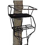 BIG GAME LS4860 18' Guardian XLT Two-Person Ladderstand, Camo/Black