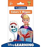 Disney Learning Toy Story 4 BIG Colors and Shapes Flash Cards for Toddlers 2-4 Years, Shapes Flash Cards, Preschool-1st Grade, Shapes and Colors Flash Cards with Reading and Math Readiness