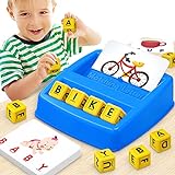 NARRIO Educational Toys for 3 4 5 Year Old Boys Gift, Matching Letter Game Preschool ABC Learning Toys for Kids Ages 4-8 Years, Christmas Birthday Gifts for 3-6 Year Old Boys Toddler Toys Age 2-4