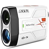 AOFAR GX-7N Golf Rangefinder Update Version with AI Technology, Continuous Scan, Slope and Angle Switch Button with Indicator, Flag-Lock with Pulse, High-Precision, Waterproof for Tournament