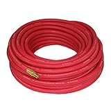 Good Year 50' x 3/8' Rubber Air Hose Red, 250 Psi
