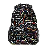 ZZKKO Science Chemistry Computer Backpacks Book Bag Travel Hiking Camping Daypack