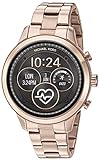 Michael Kors Women's Access Gen 4 Runway Stainless Steel Plated Touchscreen Watch with Strap, RoseGoldTone, 18 (Model: MKT5046), Rose Gold Tone/Stainless Steel Bracelet
