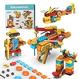 JIXIn Building Kits Compatible with LEGO DUPLO/Crossbow/Plane/Robot Dynamic Gear Building Toy Set for Preschool Kids/Erector Set 218 PCS Classic Big Blocks STEM Toys/Gift Toy for Kids Age 3 4 5 6 7 8+