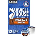 Maxwell House House Blend Medium Roast K-Cup Coffee Pods (12 Pods)