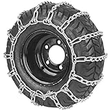 Stens 180-128 2 Link Tire Chain 20x8.00-8; 20x8.00-10 Tire Size, 2-link spacing for best traction, Chain may have to be modified to be exact tire size