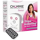 Chummie Premium Bedwetting Alarm for Deep Sleepers - Award Winning, Clinically Proven System with Loud Sounds, Bright Lights and Strong Vibrations, Pink