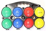 Beach/Lawn Game- 4 Player Economy Bocce Ball Set with Carry Case by FunStuff