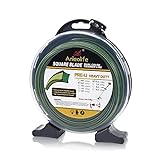 A ANLEOLIFE 1/2-Pound Commercial Square .095-Inch-by-115-ft Trimmer Line Donut,Pre-U Co-Extruded Multi-Blade Weed Eater String, Green