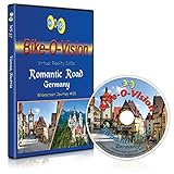 Bike-O-Vision - The Romantic Road, Germany - Virtual Cycling Adventure - Perfect for Indoor Cycling and Treadmill Workouts - Cardio Fitness Scenery Video