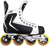 Alkali RPD Lite Senior Adult Inline Roller Hockey Skates (Skate Size 9 (Shoe 10-10.5))